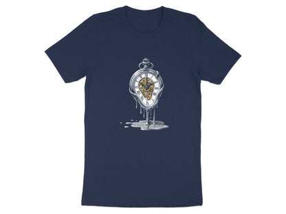Melting Pocket Watch Surrealist Time Graphic Tee