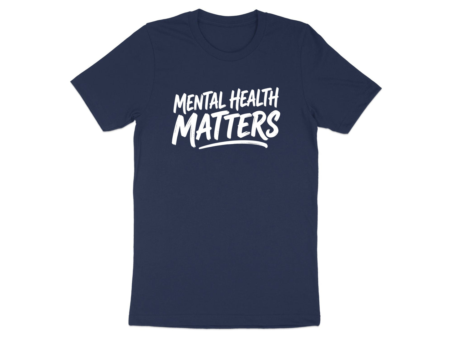 Mental Health Matters Brush Script Tee