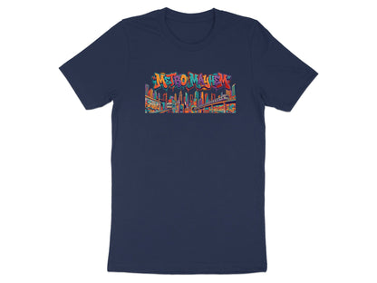 Metro Mayhem City Skyline Graffiti Graphic Tee