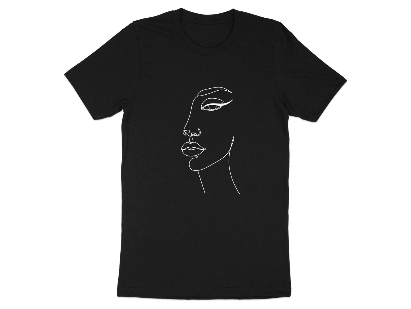 Duality Minimalist Face Collage T-Shirt