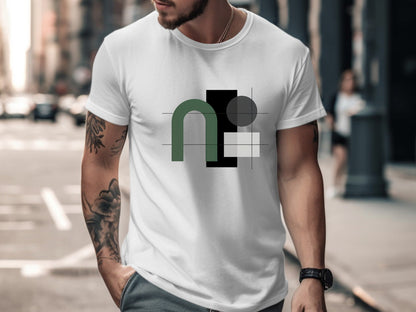 Bauhaus Minimalist Arch T-Shirt