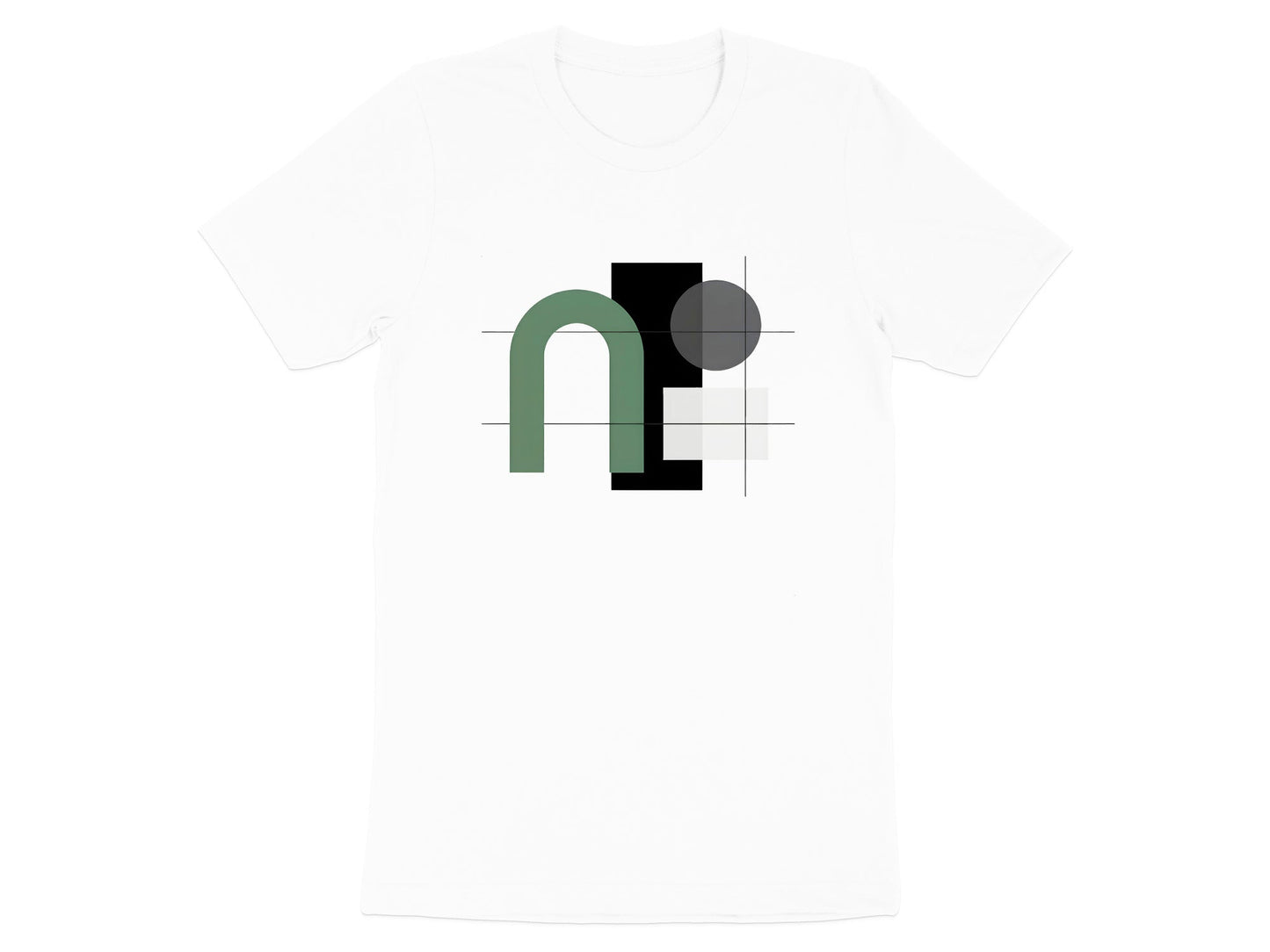 Bauhaus Minimalist Arch T-Shirt