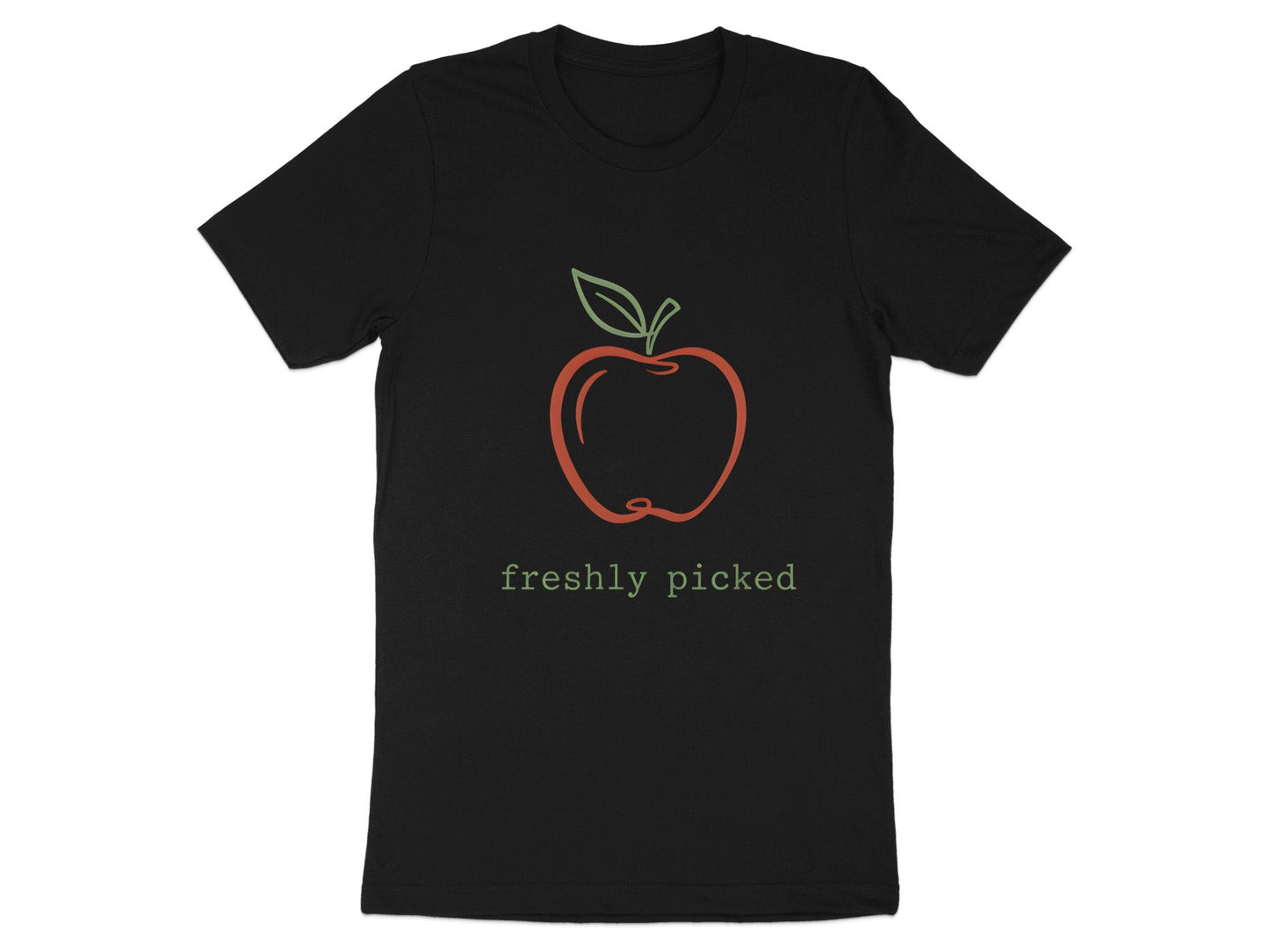 Freshly Picked Minimalist Apple T-Shirt