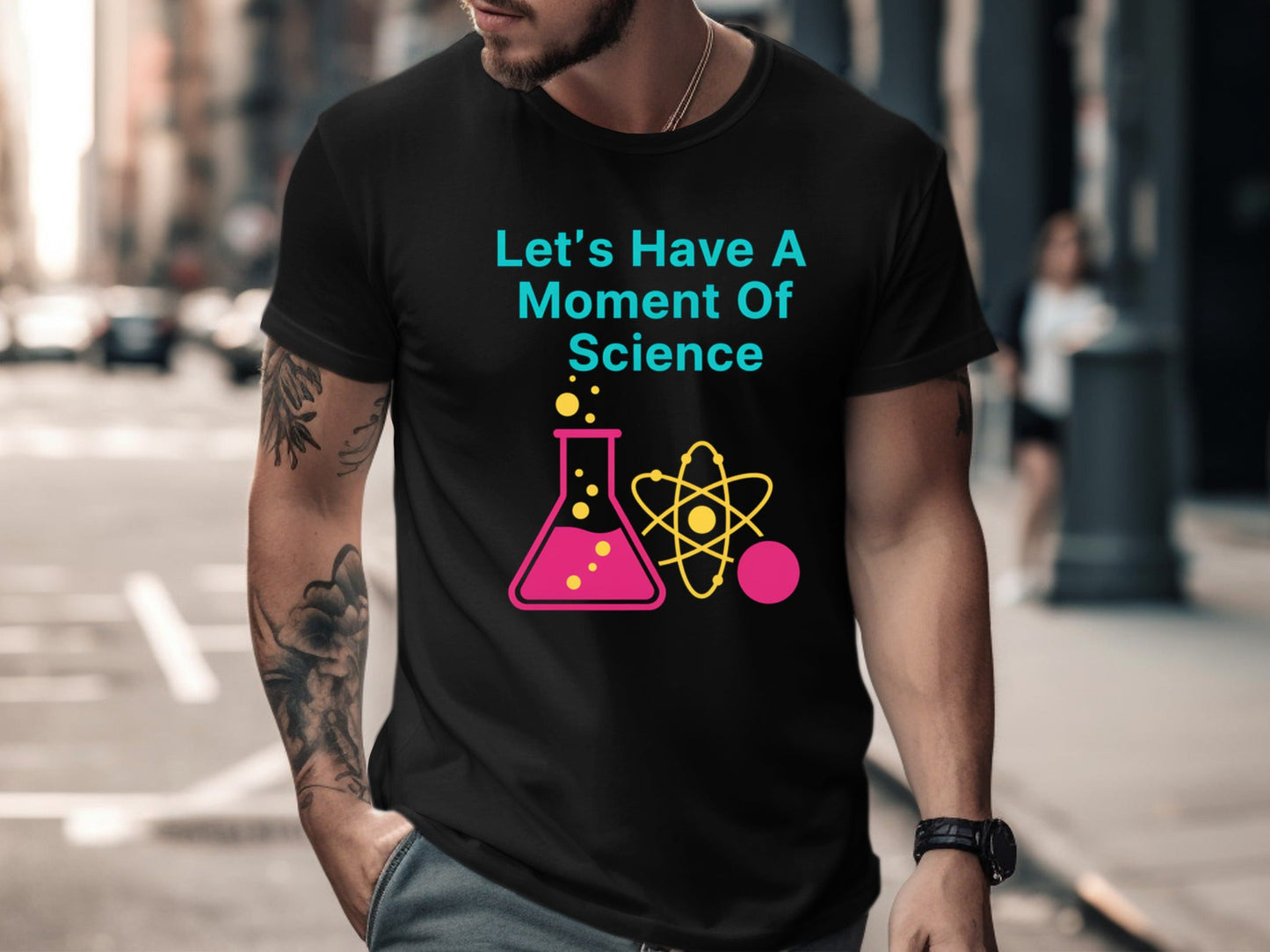 A Moment of Science T-Shirt - Funny Science Teacher Tee