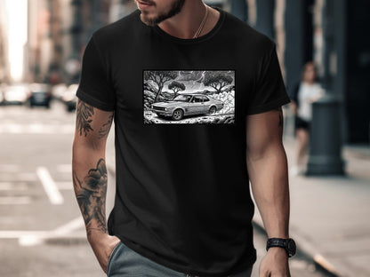 Outback Muscle Car Monochrome T-Shirt