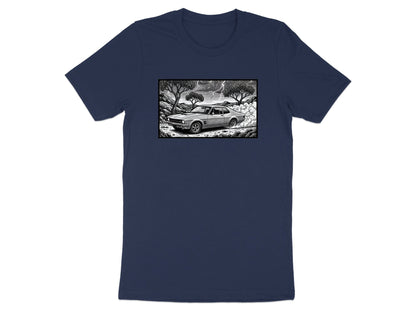 Outback Muscle Car Monochrome T-Shirt