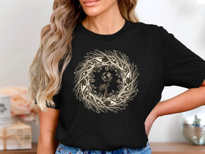 Mother Earth Wreath Sketch Tee