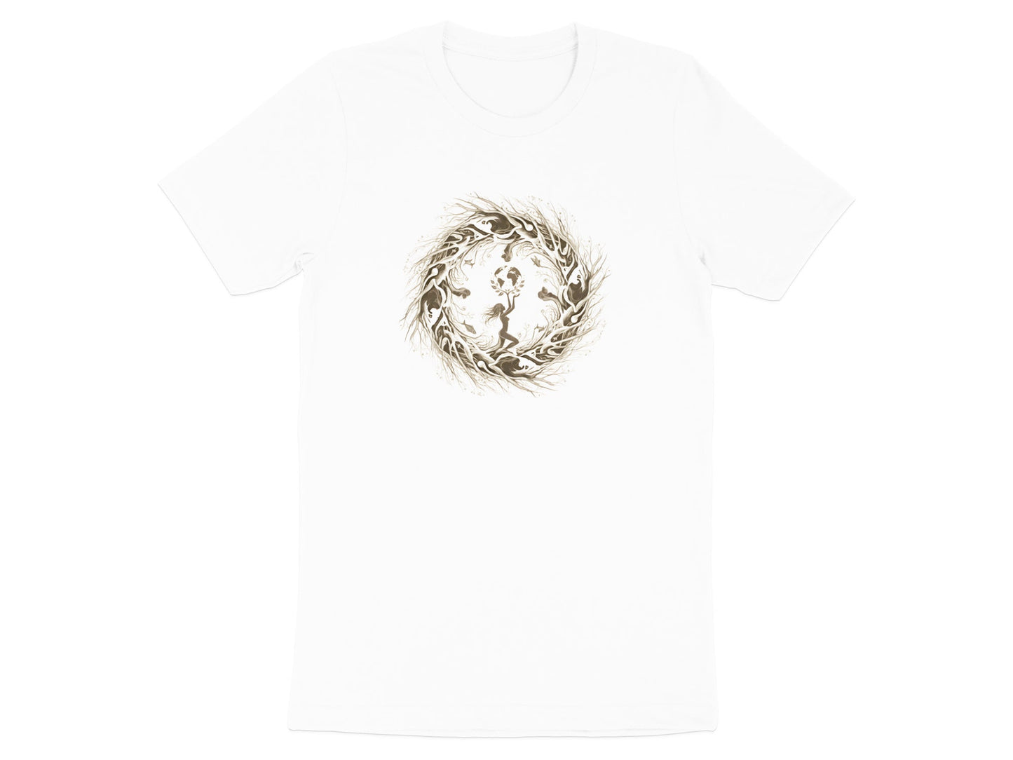 Mother Earth Wreath Sketch Tee