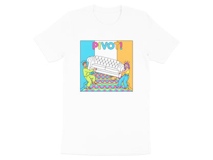 Funny Moving Couch Pivot Sarcastic Graphic Tee