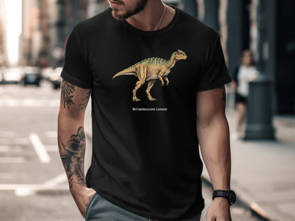 Muttaburrasaurus Langdoni T-Shirt - Australian Dinosaur Art