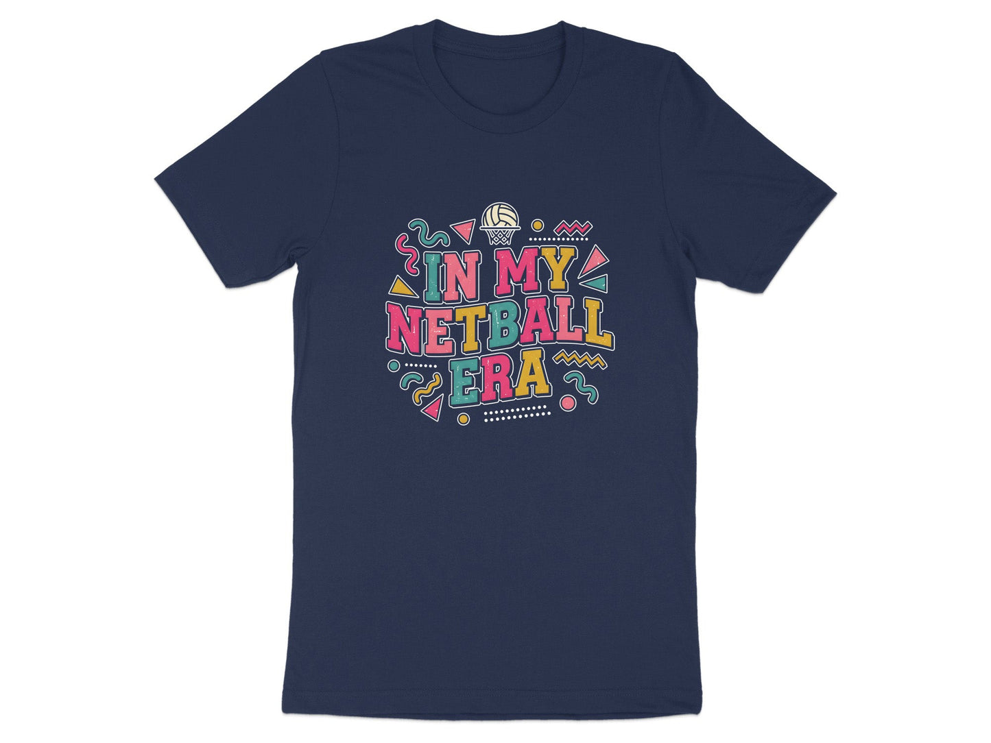 In My Netball Era Retro 90s Style T-Shirt