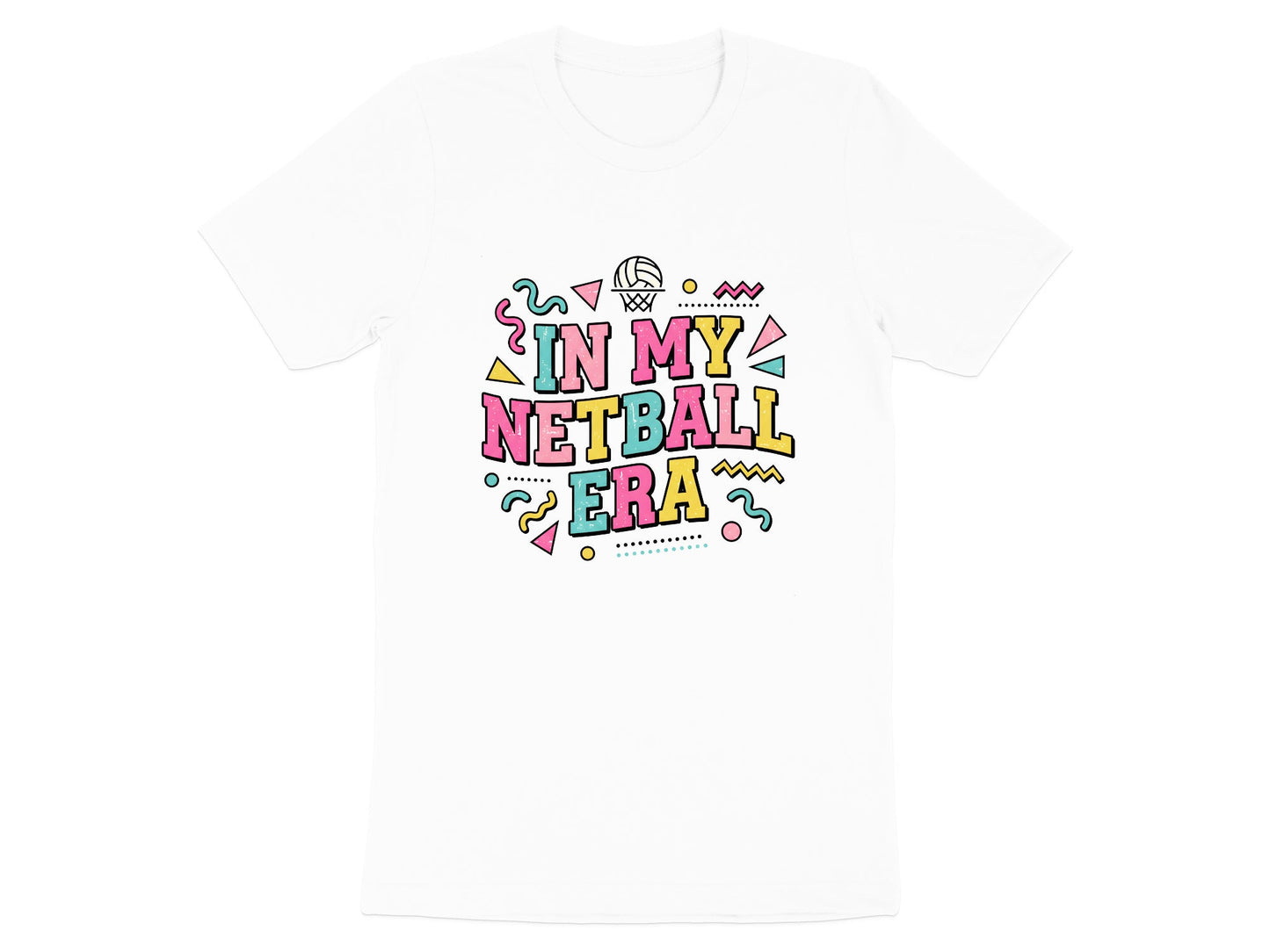 In My Netball Era Retro 90s Style T-Shirt