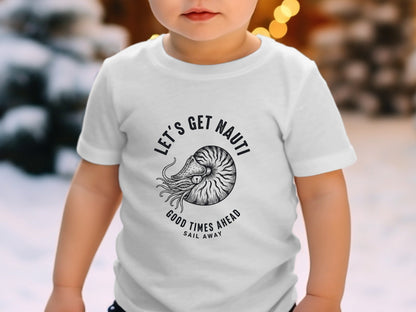 Let's Get Nauti - Nautilus Shell Nautical T-Shirt