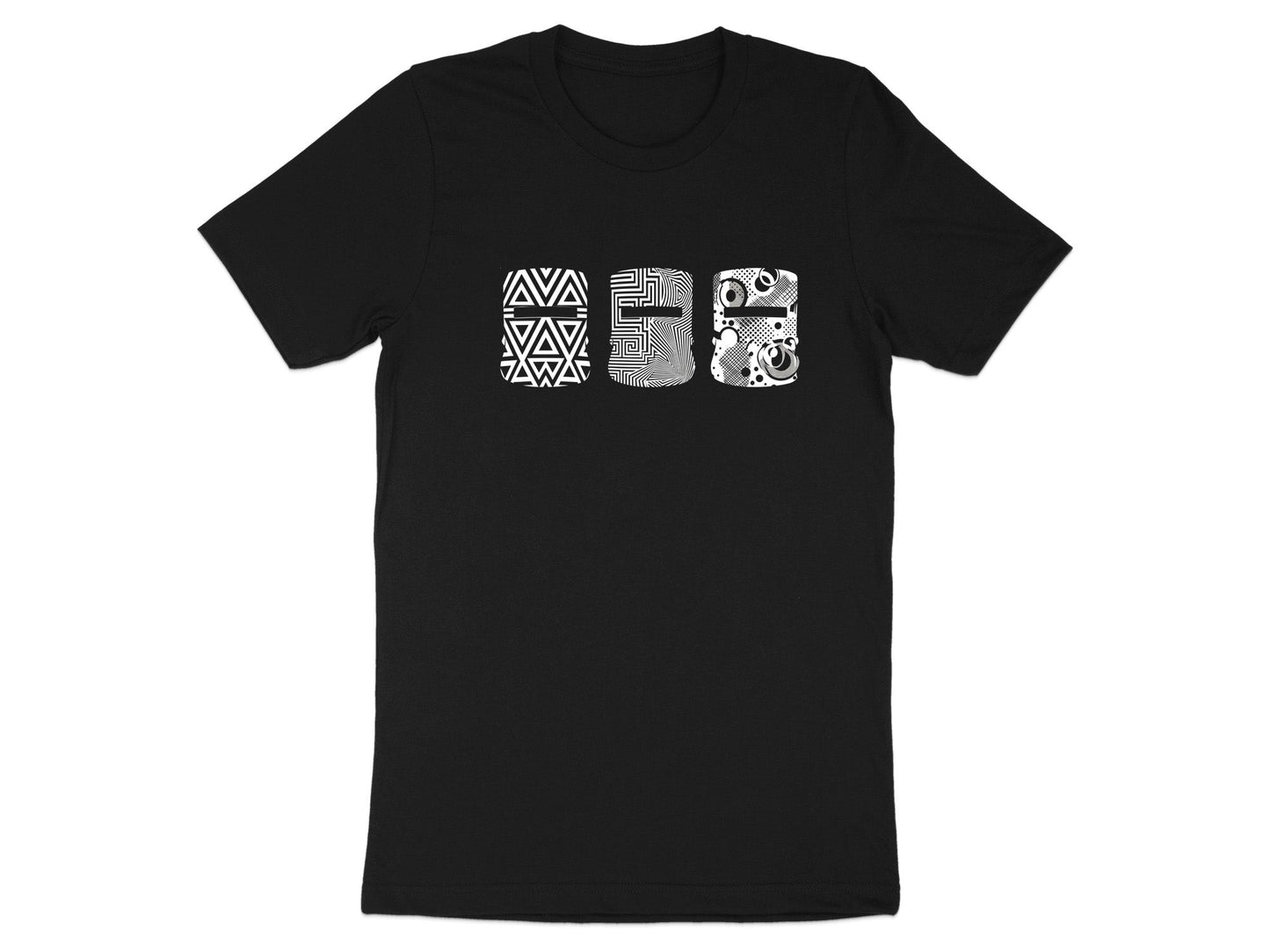 The Three Helmets: Ned Kelly Pattern T-Shirt