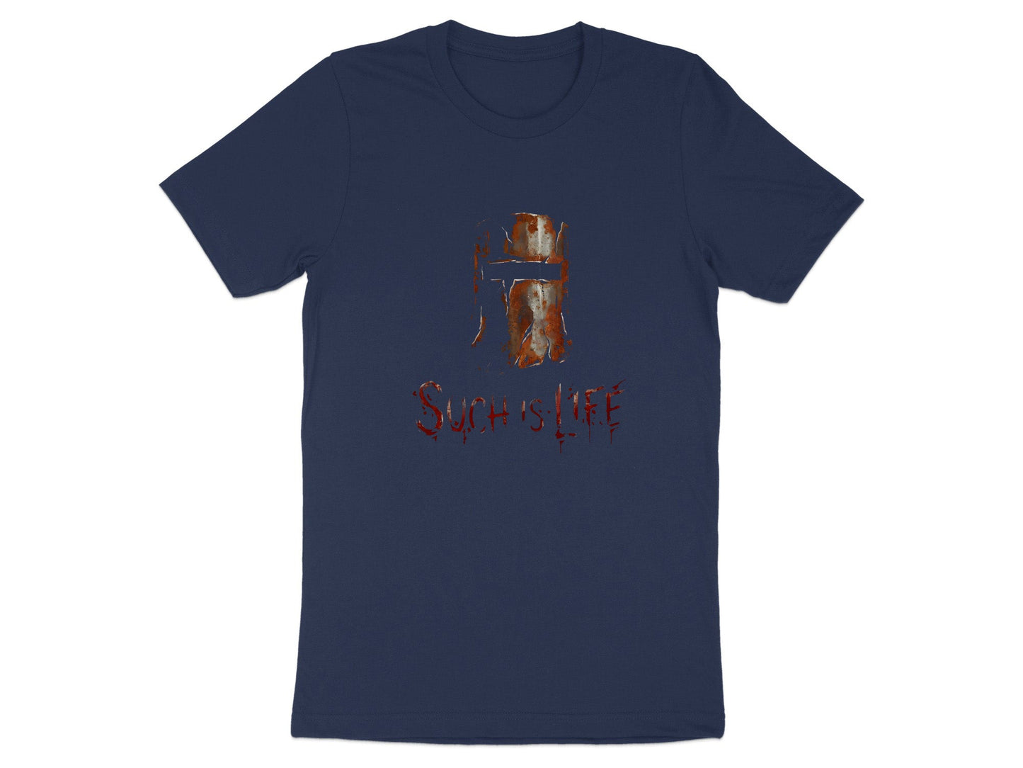 Ned Kelly 'Such Is Life' Rusted Helmet T-Shirt