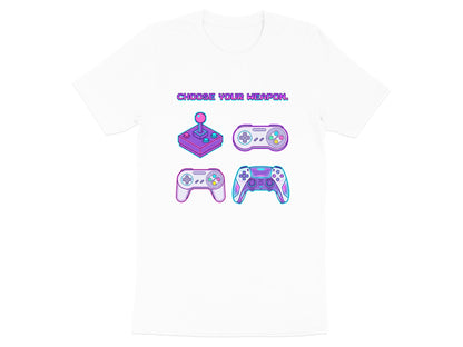 Neon Cyberpunk Gaming Headset T-Shirt