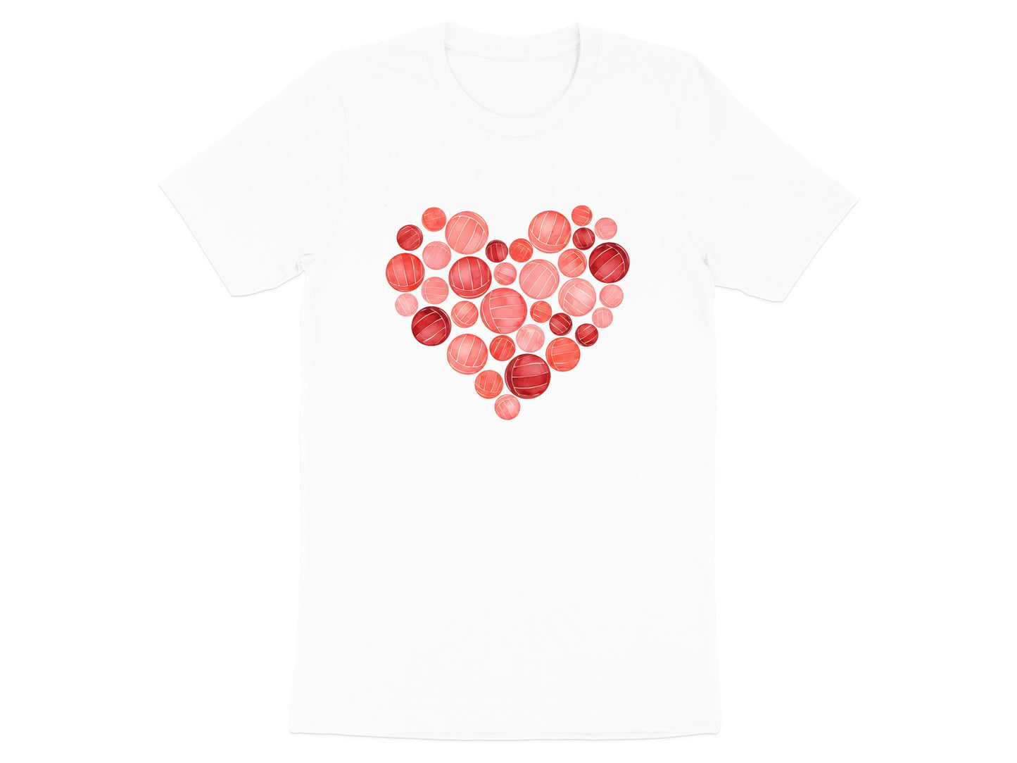 Netball Heart Graphic T-Shirt