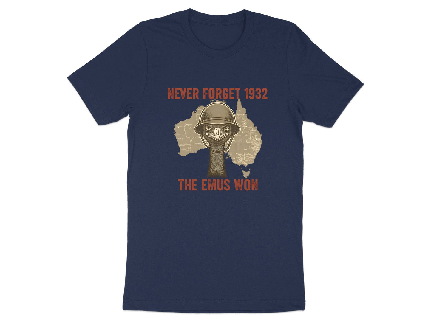 The Emus Won 1932 T-Shirt - Australian Great Emu War Tee