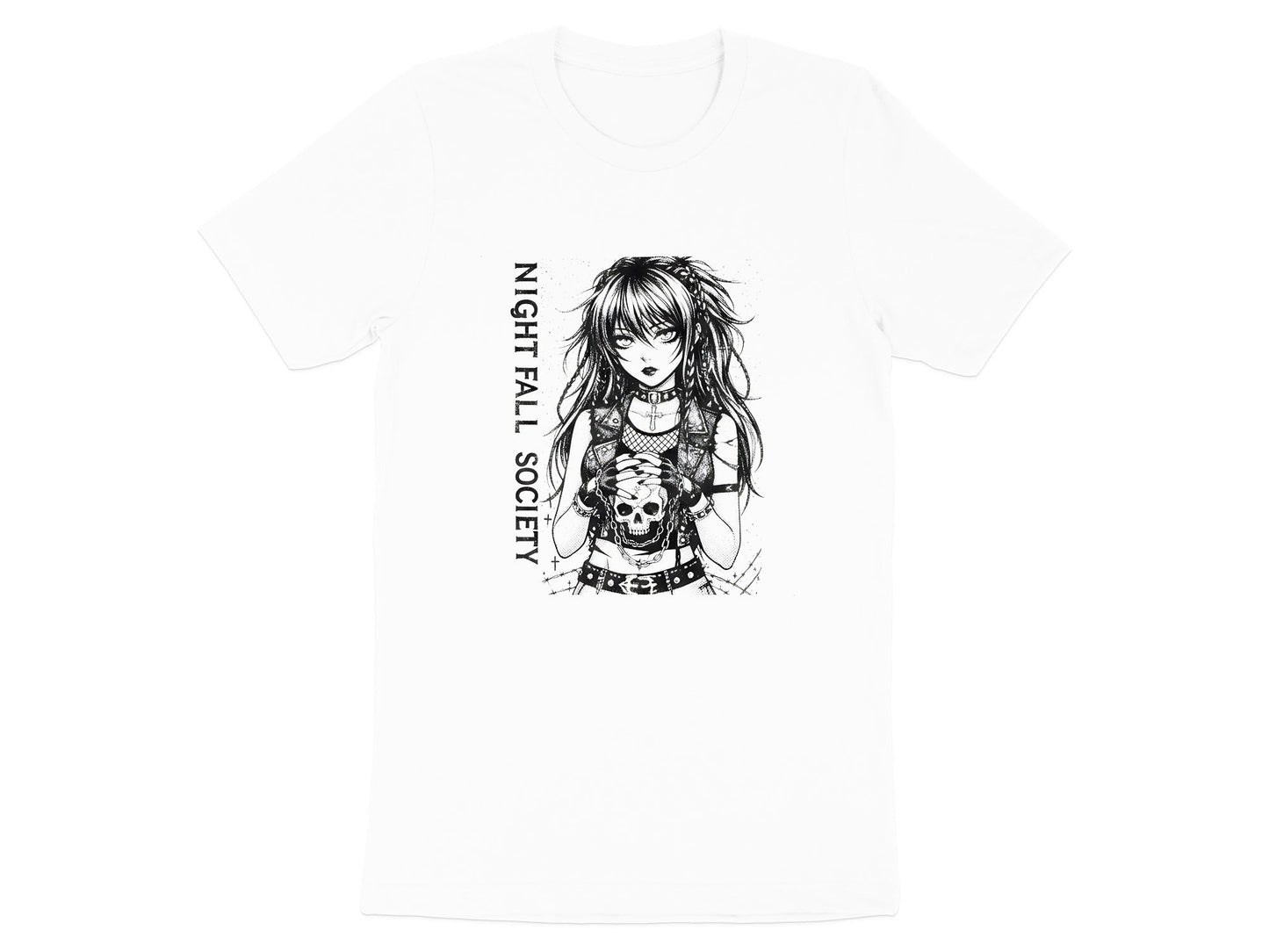 Night Fall Society Goth Anime T-Shirt