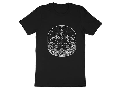 Ocean Waves & Mountain Peaks Adventure T-Shirt