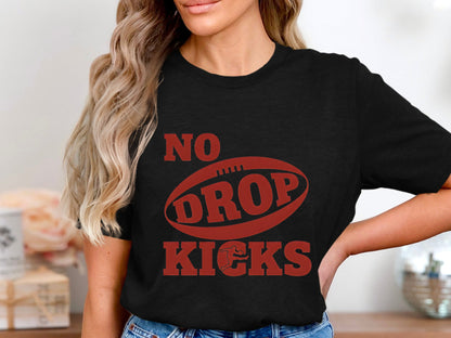 No Drop Kicks Rugby Graphic T-Shirt