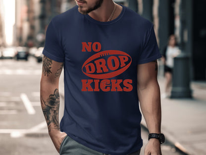 No Drop Kicks Rugby Graphic T-Shirt