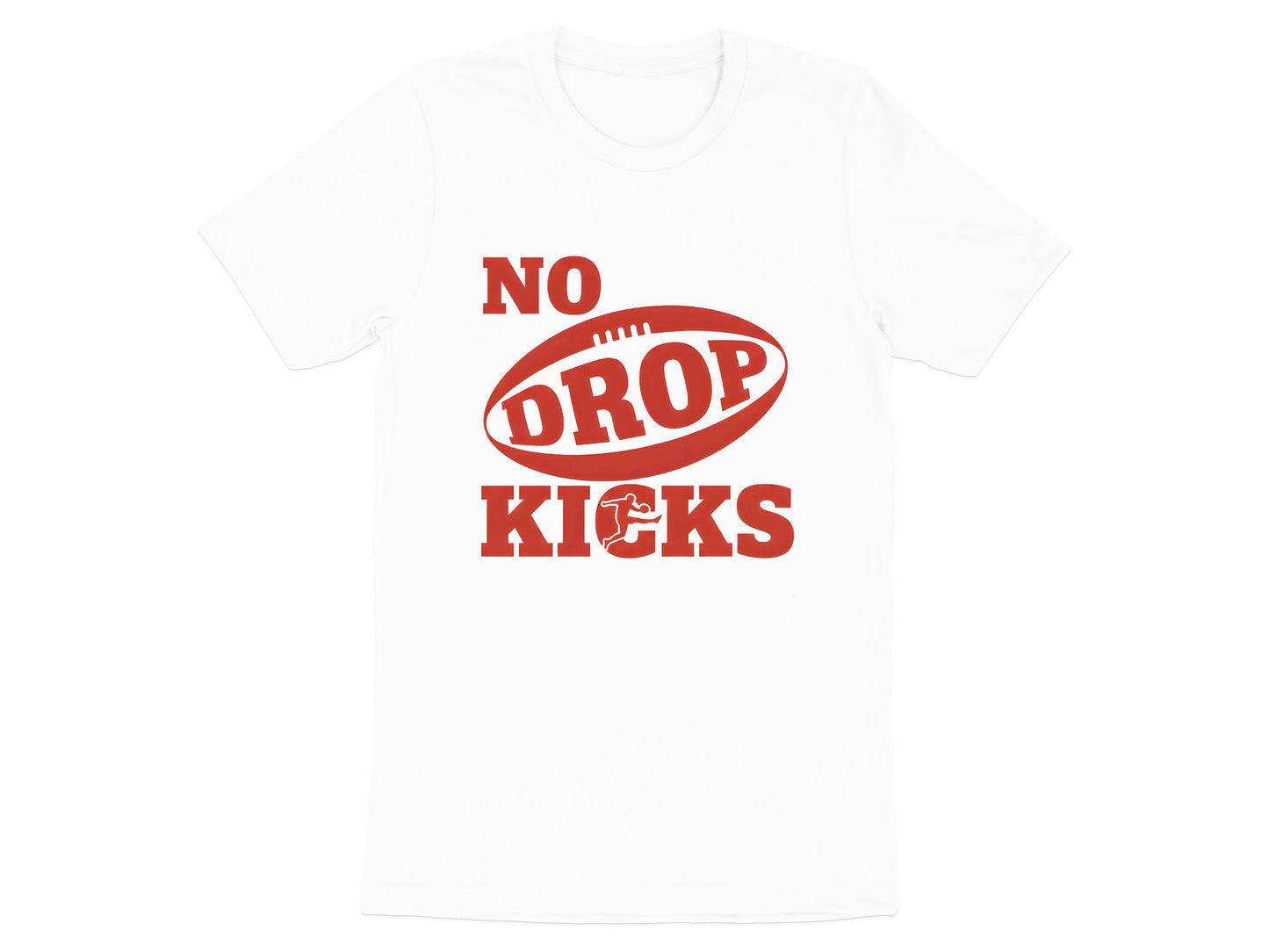 No Drop Kicks Rugby Graphic T-Shirt