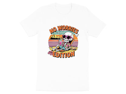 No Worries Edition Skeleton T-Shirt | Sydney Sunset Beach Tee