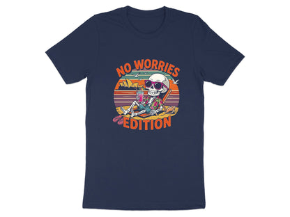 No Worries Edition Skeleton T-Shirt | Sydney Sunset Beach Tee