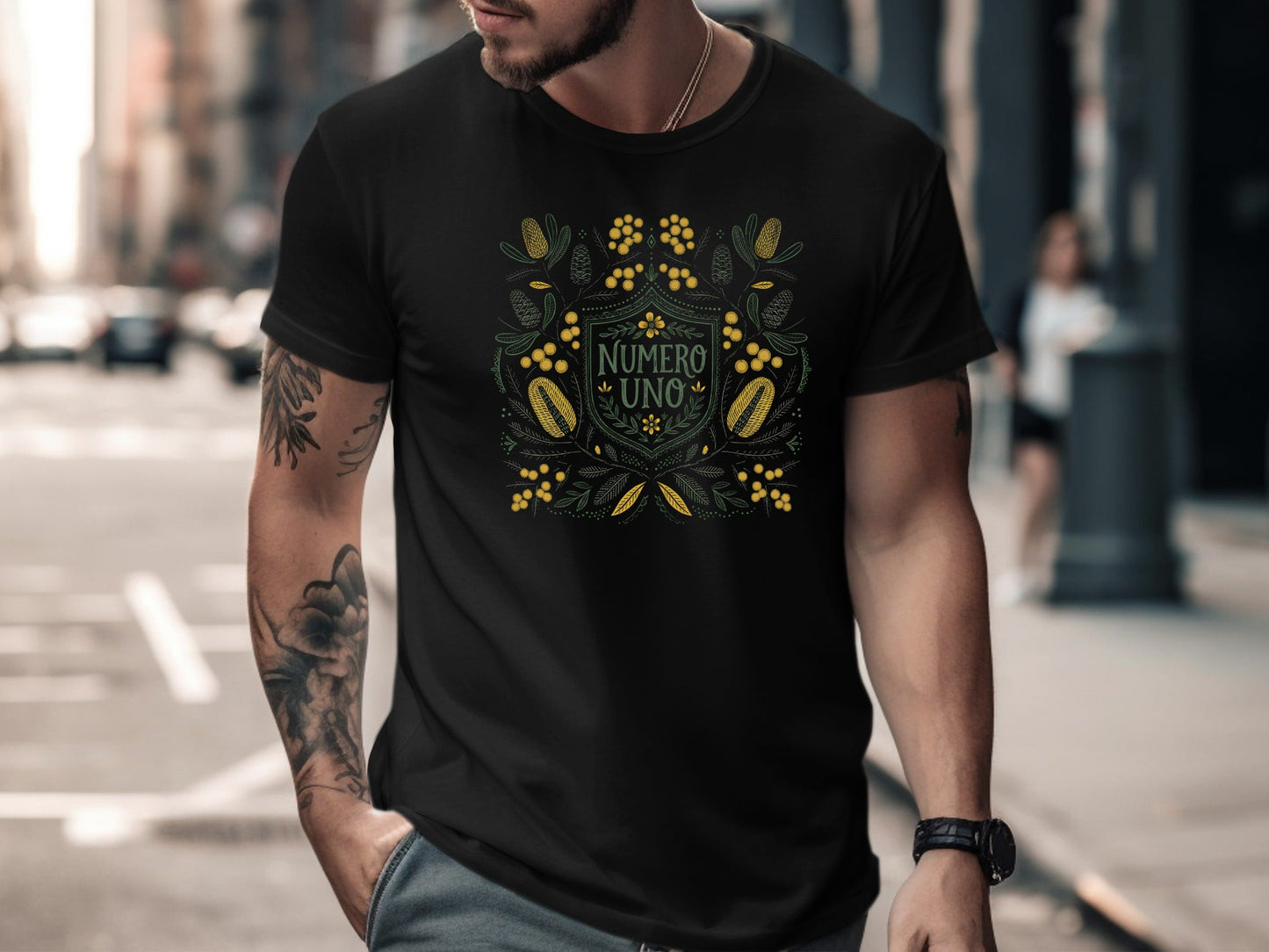 Numero Uno Australian Botanical Shield T-Shirt
