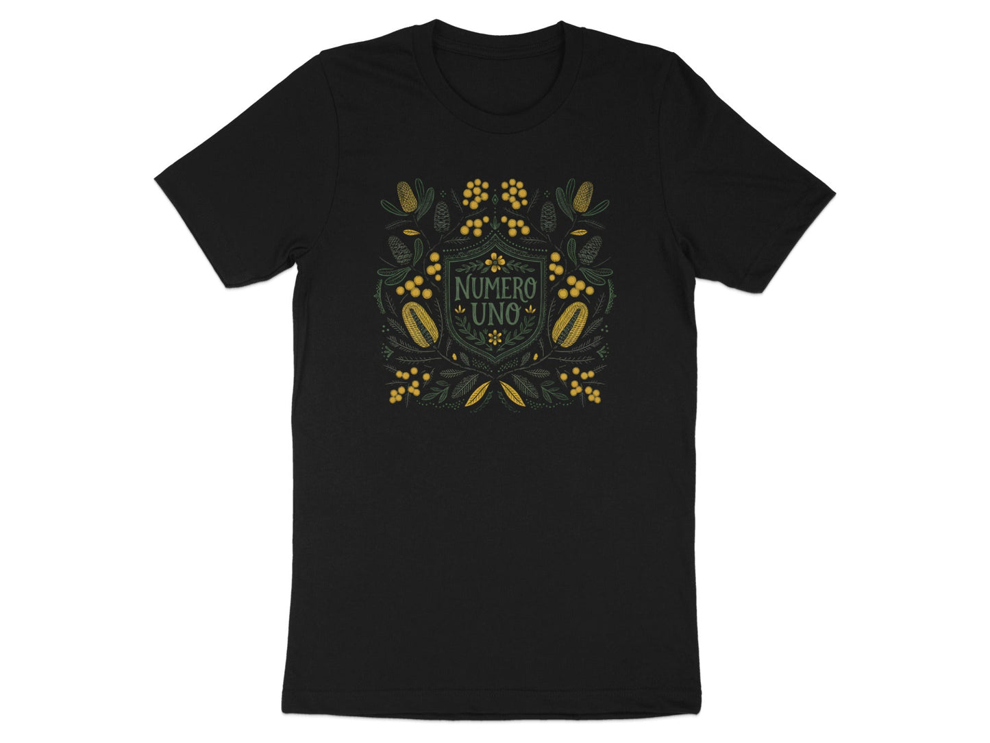 Numero Uno Australian Botanical Shield T-Shirt