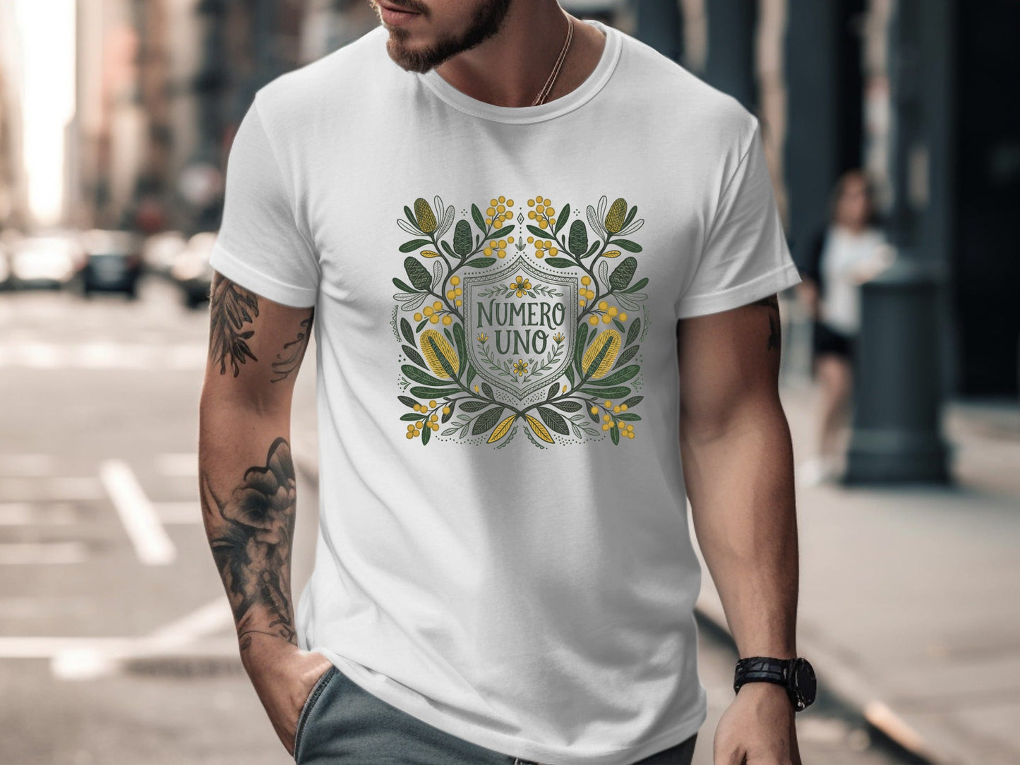 Numero Uno Australian Botanical Shield T-Shirt