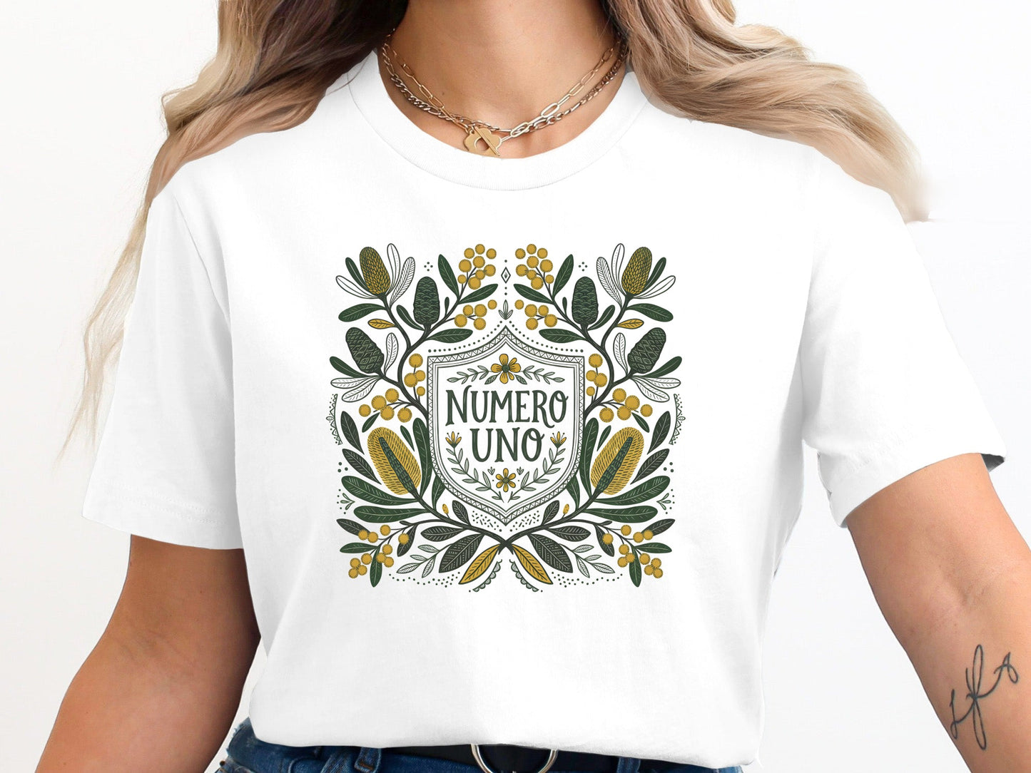 Numero Uno Australian Botanical Shield T-Shirt