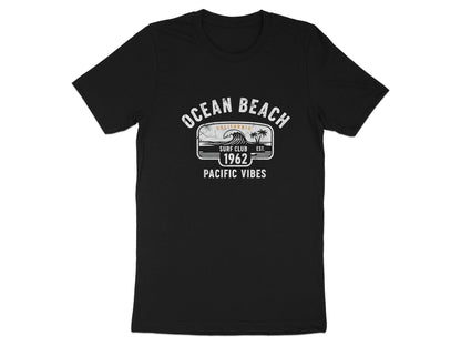 Vintage Ocean Beach Surf Club T-Shirt | Retro Surf Tee
