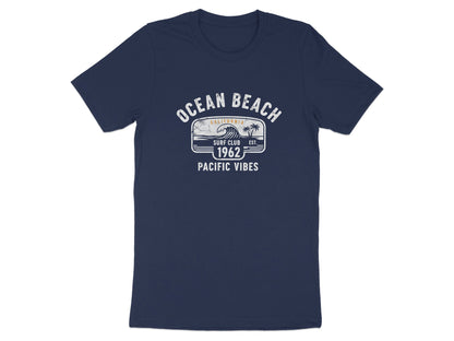 Vintage Ocean Beach Surf Club T-Shirt | Retro Surf Tee