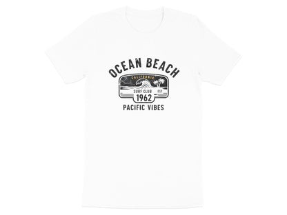 Vintage Ocean Beach Surf Club T-Shirt | Retro Surf Tee