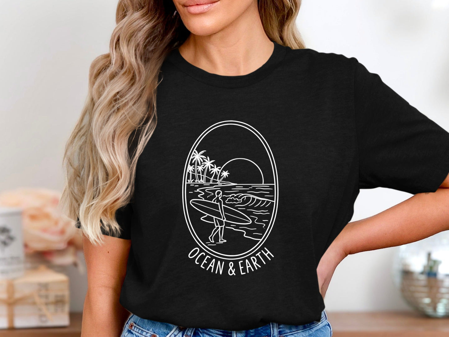 Ocean Earth Surf Vista Graphic T-Shirt