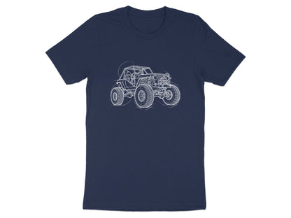 Off-Road Rock Crawler Blueprint T-Shirt