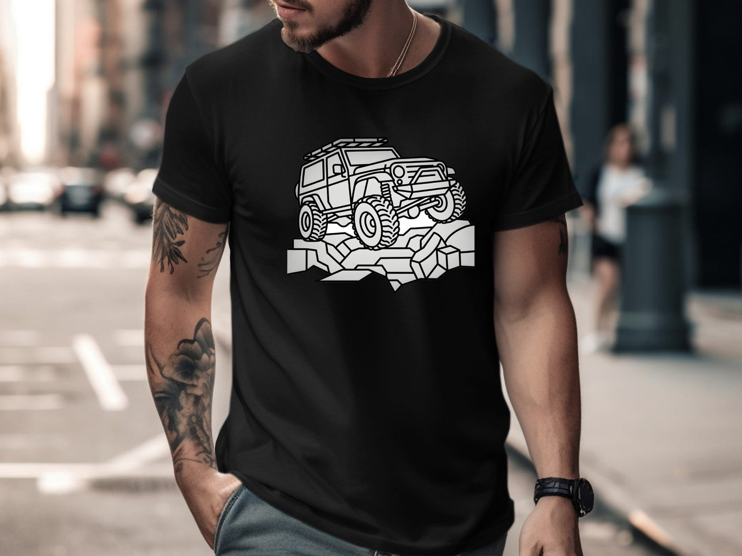 4x4 Rock Climbing Graphic T-Shirt