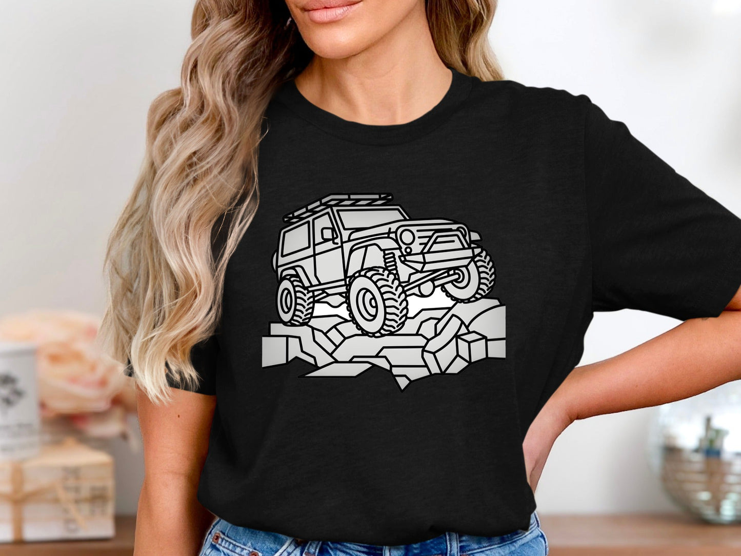 4x4 Rock Climbing Graphic T-Shirt