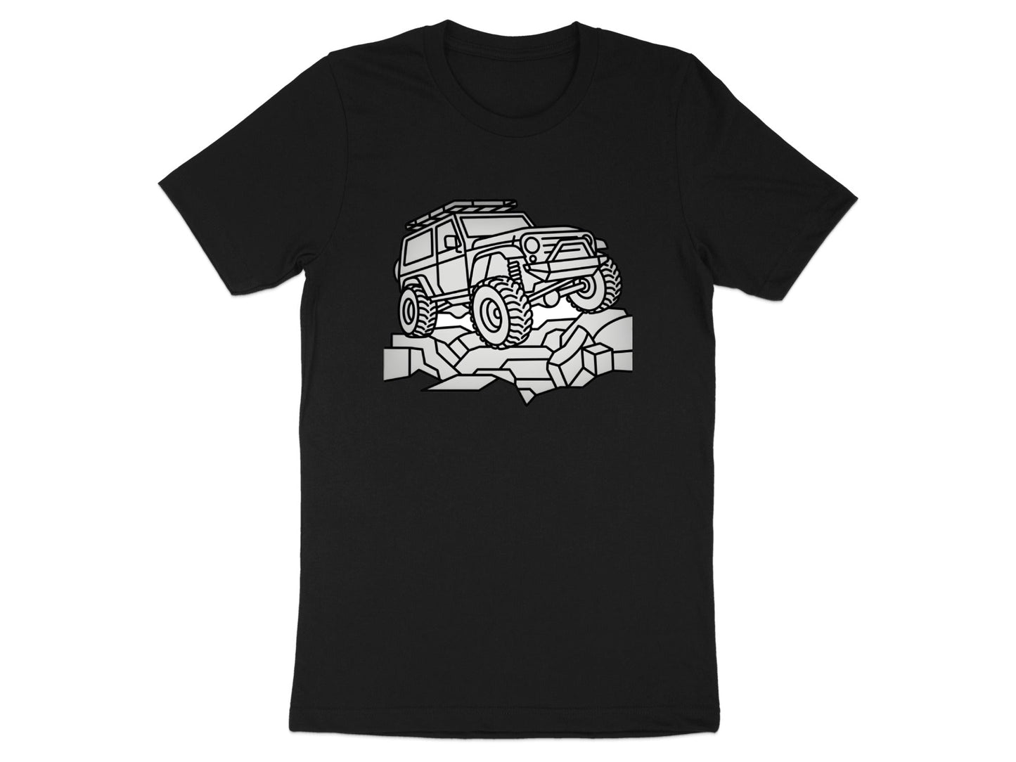 4x4 Rock Climbing Graphic T-Shirt