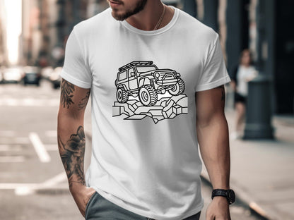 4x4 Rock Climbing Graphic T-Shirt
