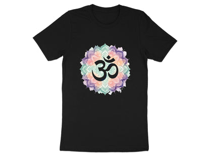 Watercolor Om Mandala T-Shirt - Pastel Spiritual Tee