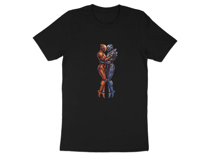 Binary Love Robotic Embrace T-Shirt