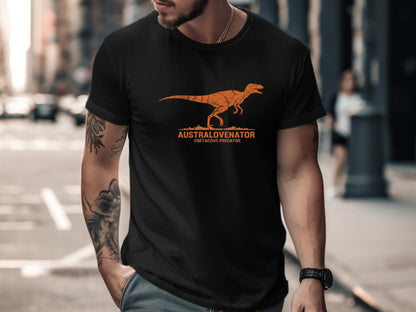 Australovenator Cretaceous Predator T-Shirt - Australian Dinosaur