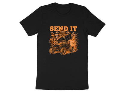 Send It Sprint Car Racing Graphic T-Shirt