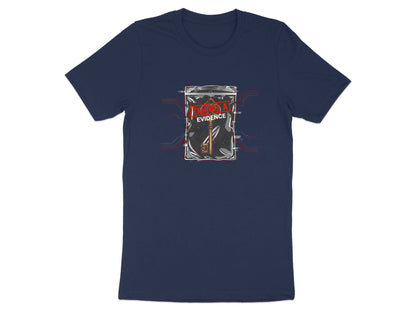 Exhibit A Evidence T-Shirt - Cyberpunk Key Graphic