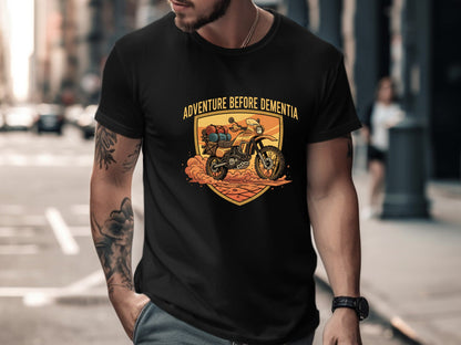Adventure Before Dementia Off-Road Biker T-Shirt
