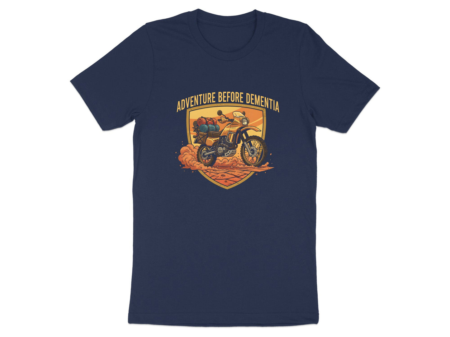 Adventure Before Dementia Off-Road Biker T-Shirt