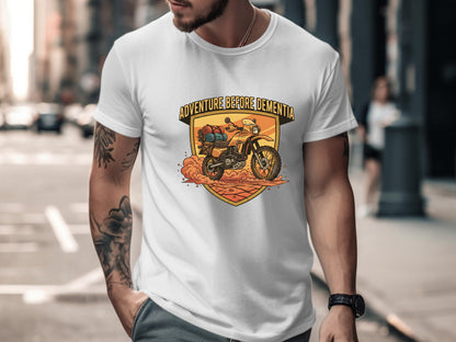 Adventure Before Dementia Off-Road Biker T-Shirt